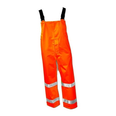 Tingley® O24129 Icon„¢ Snap Fly Front Overall, Fluorescent Orange, 2XL